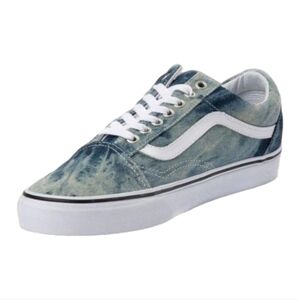 Vans Old Skool Skate Shoe - Acid Denim